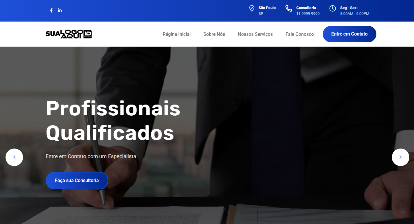 Layout Tecnológico Inovador